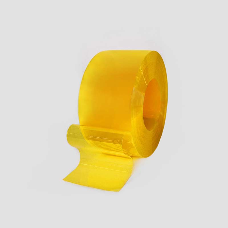 Transparent Colour PVC rolls yellow