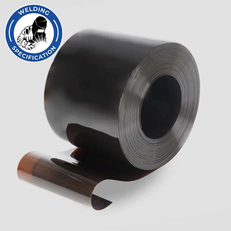 Screenflex welding PVC strip roll in light bronze