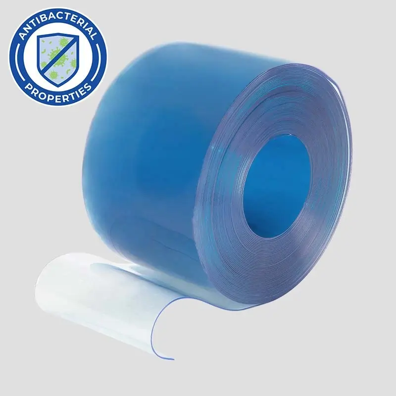 Antibacterial STOP-BAC Plastic PVC strip roll