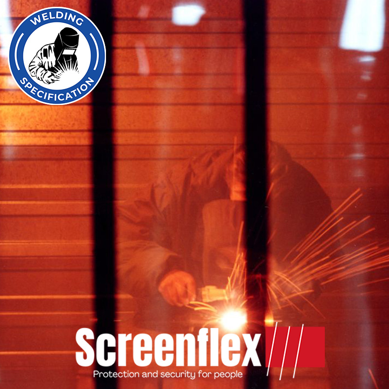 screenflex welding screen pvc strip curtain