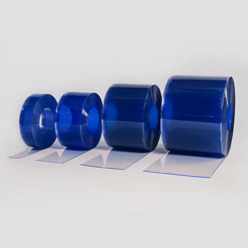 variety of clear PVC roll sizes